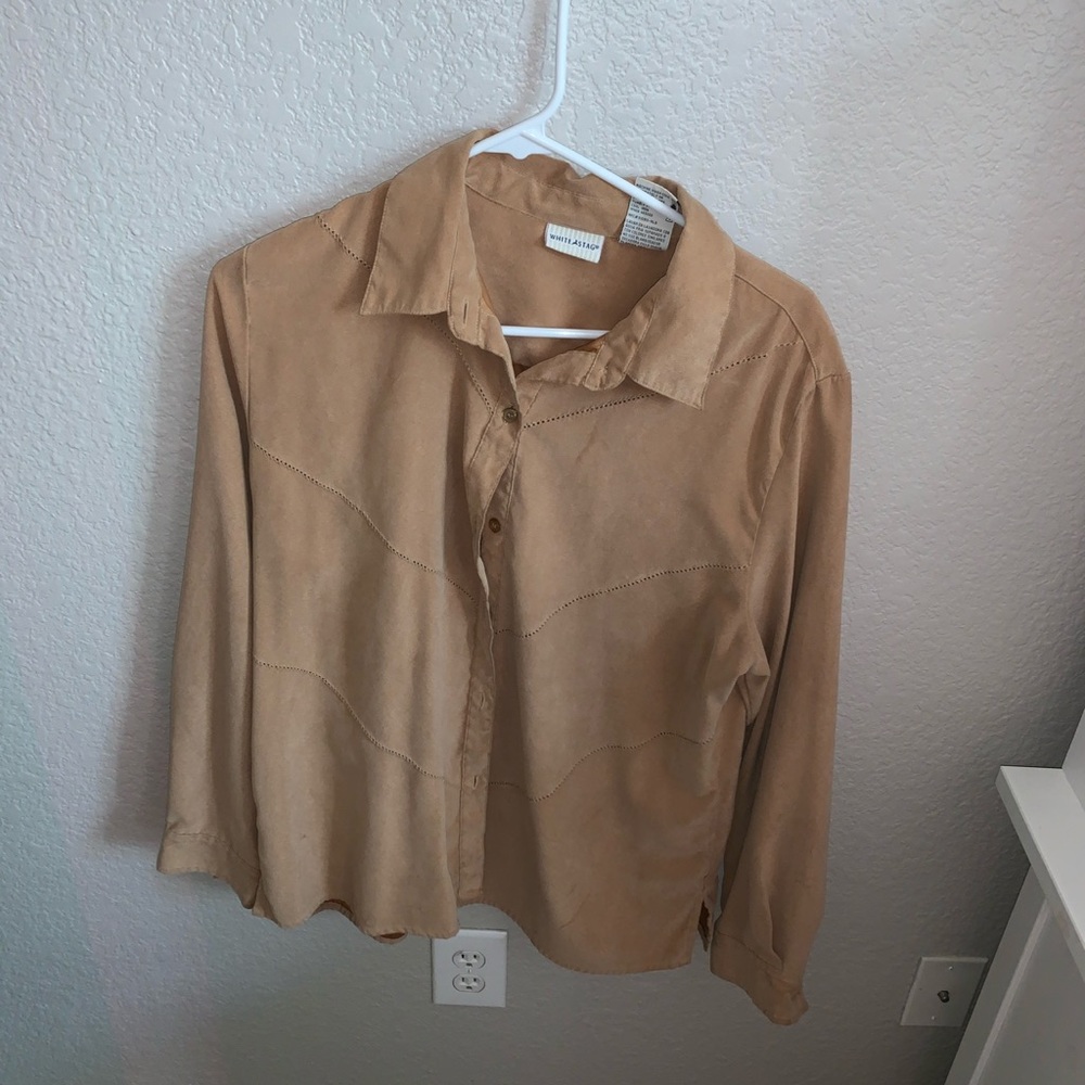 Brown SouthWestern button up